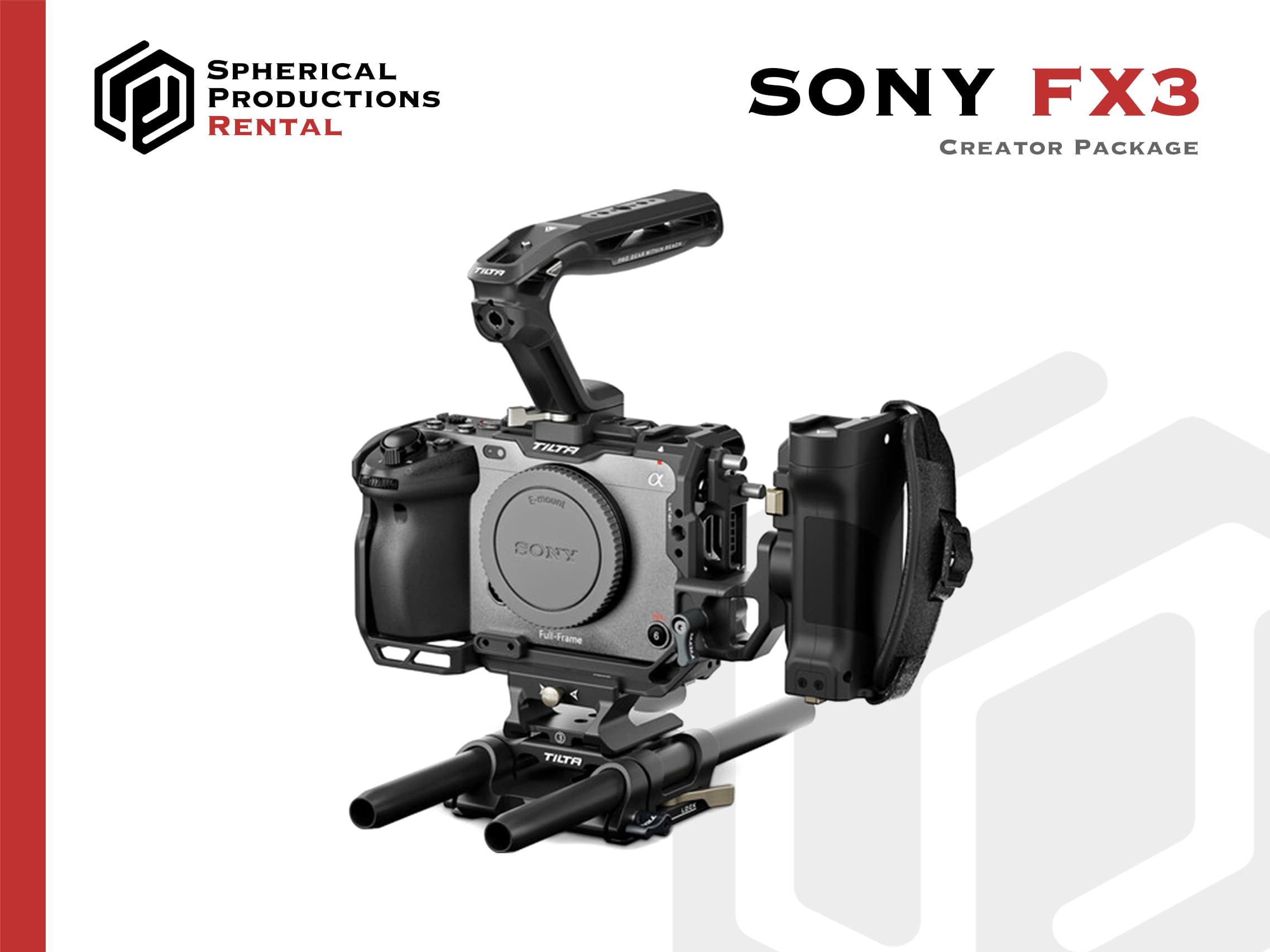 Sony FX3 Cinema Camera Creator Kit